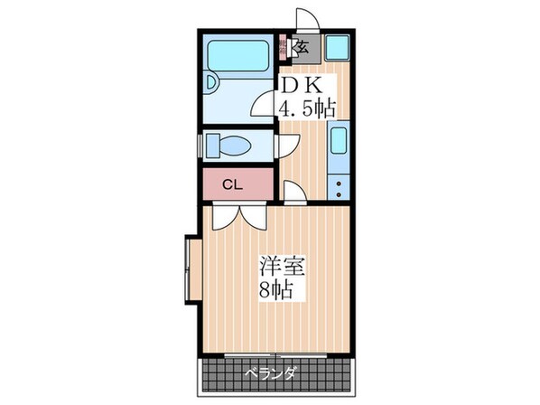 ディオグランビューの物件間取画像